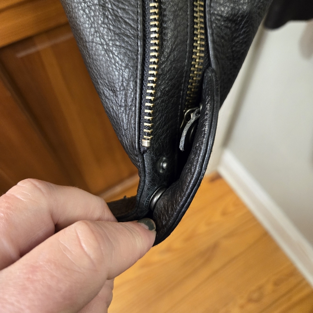 Harley Davidson Riding Gear Leather Chaps - Picture 2 of 16